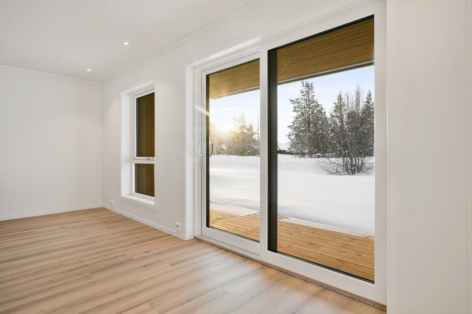 Fin utsikt fra stue Galleribilde