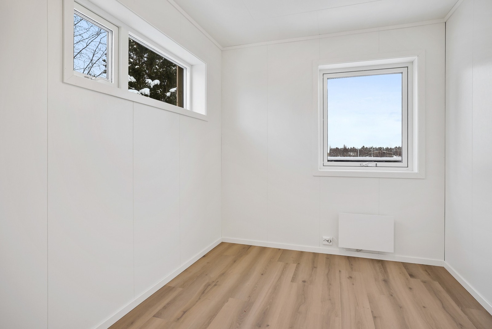 Boligen har fire soverom, hvorav tre av dem er i andre etasje Galleribilde