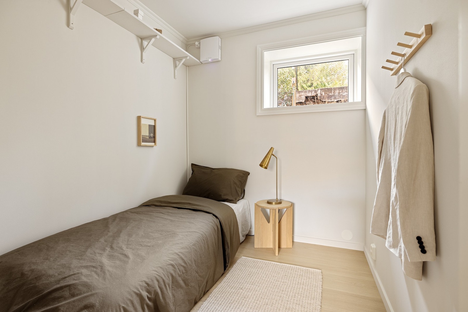 Soverom 2/kontor måler 4,1 kvm. Galleribilde