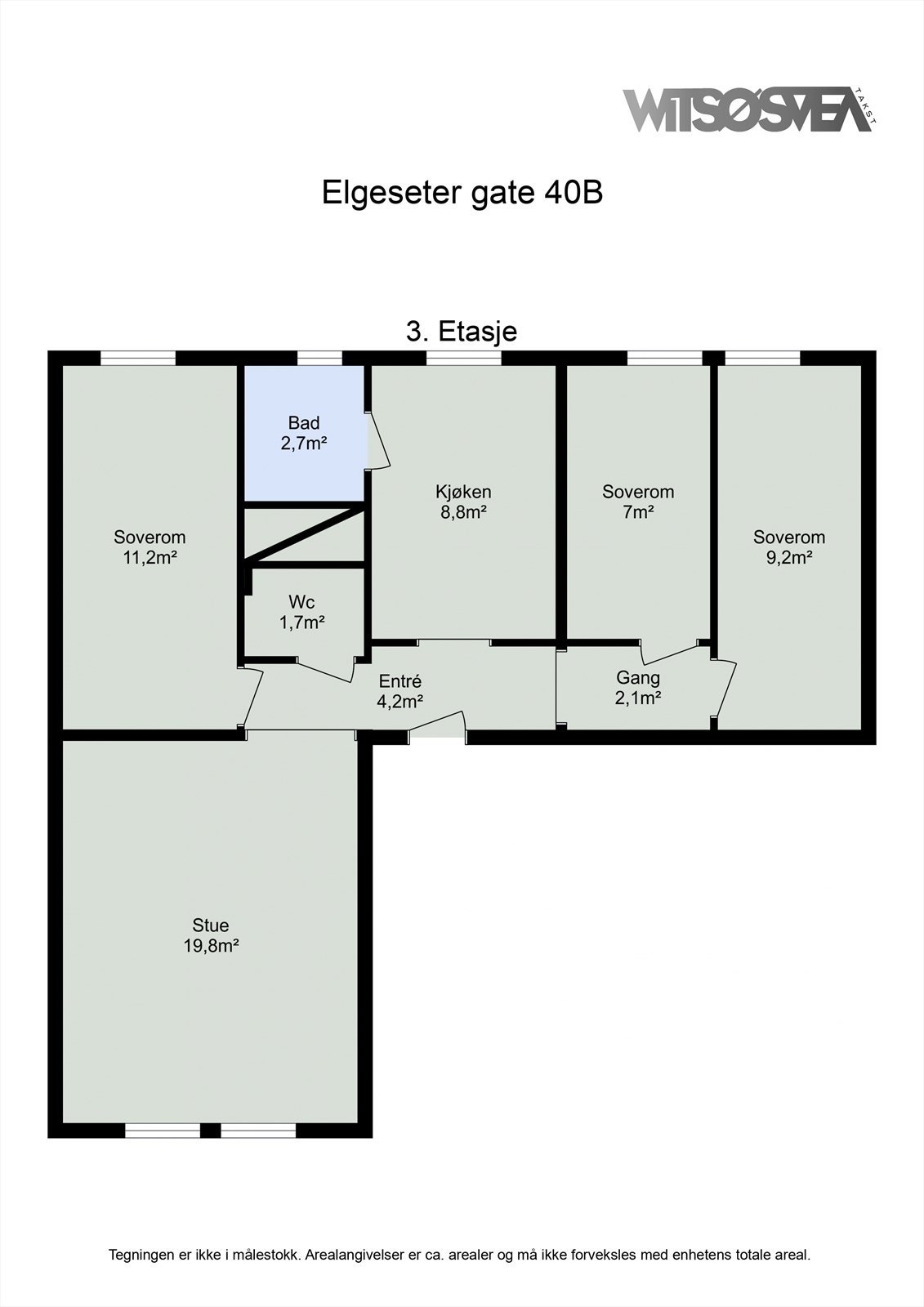 Planskisse. Velkommen på visning! Galleribilde