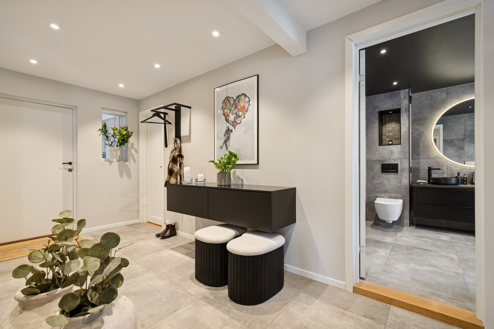 Entrèen gir et meget godt førsteinntrykk som får deg til å følge deg hjemme fra første stund. Galleribilde