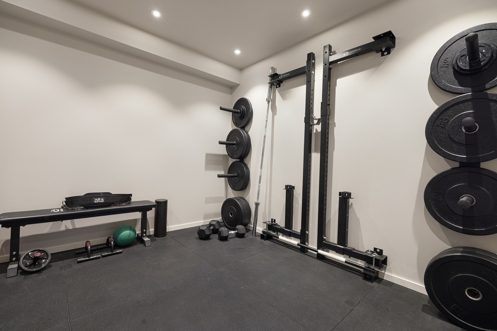 Praktisk treningsrom. Galleribilde