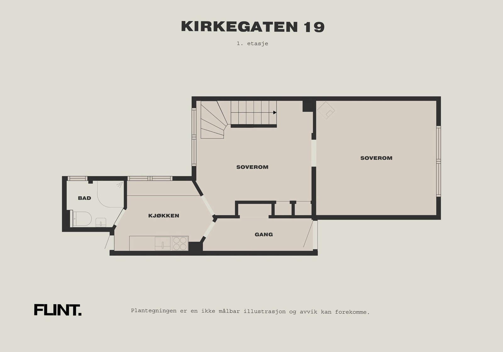 Plantegning 3.etasje. Galleribilde
