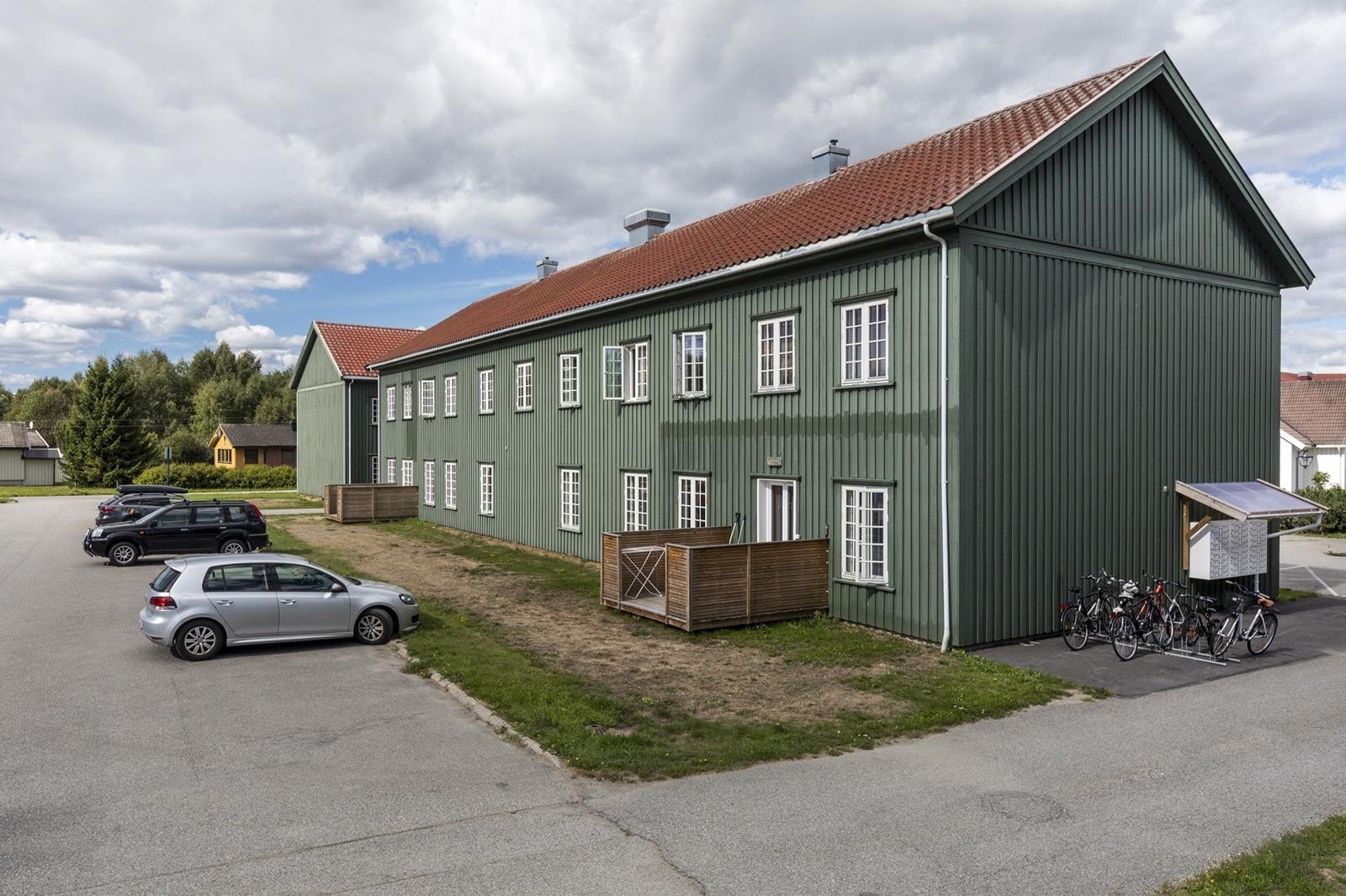 9 bygg med forskjellige typer leiligheter Galleribilde