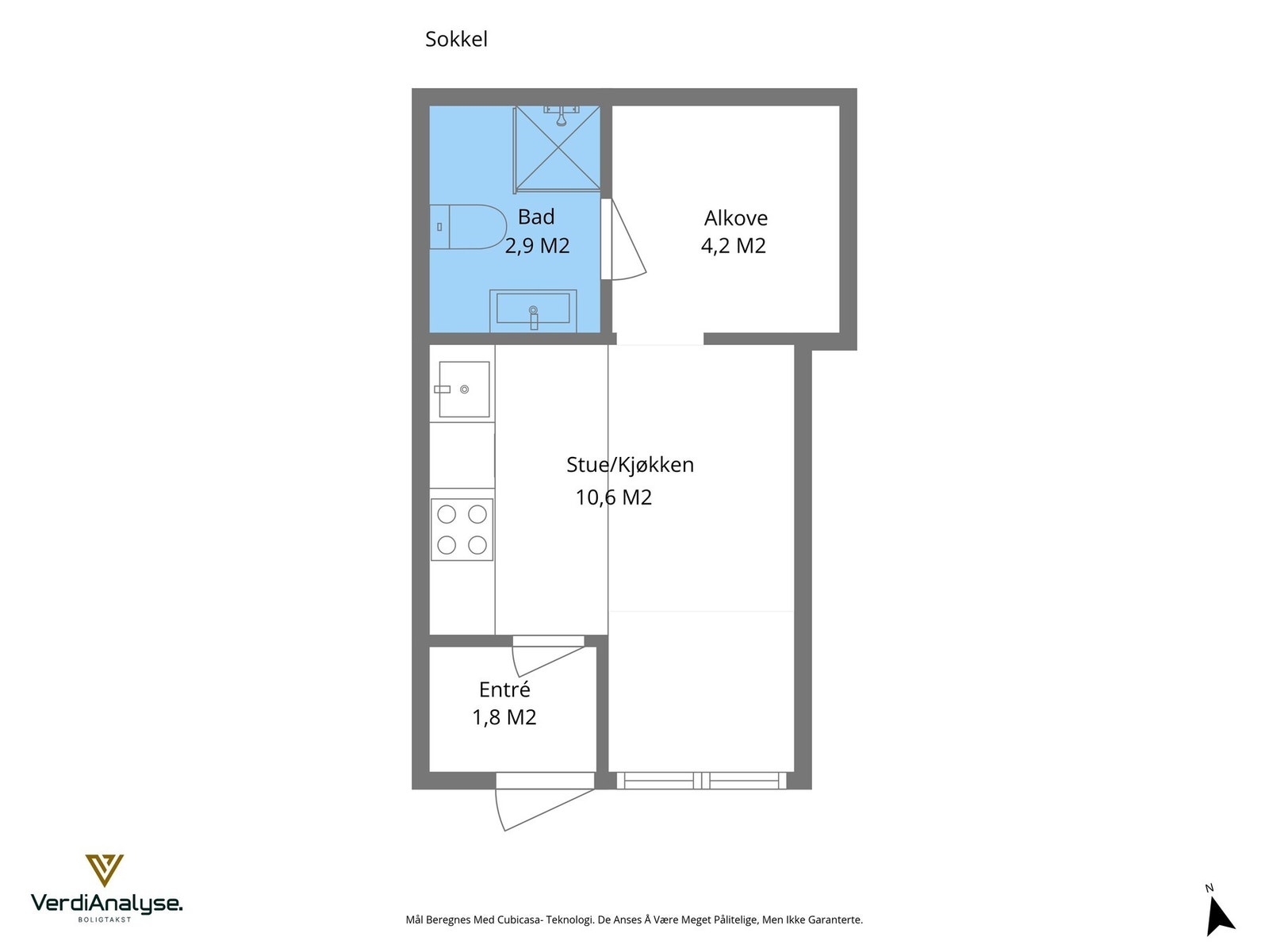 Planskisse Galleribilde