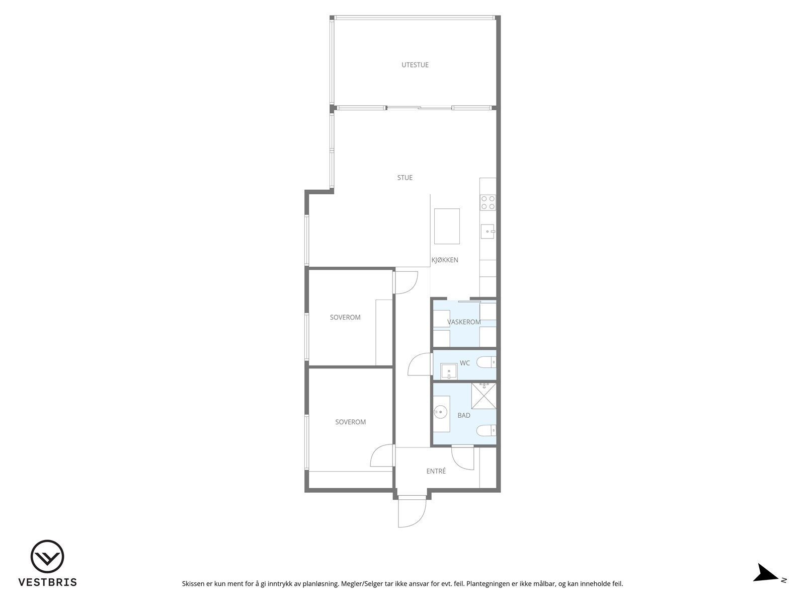 Planløsning. Galleribilde