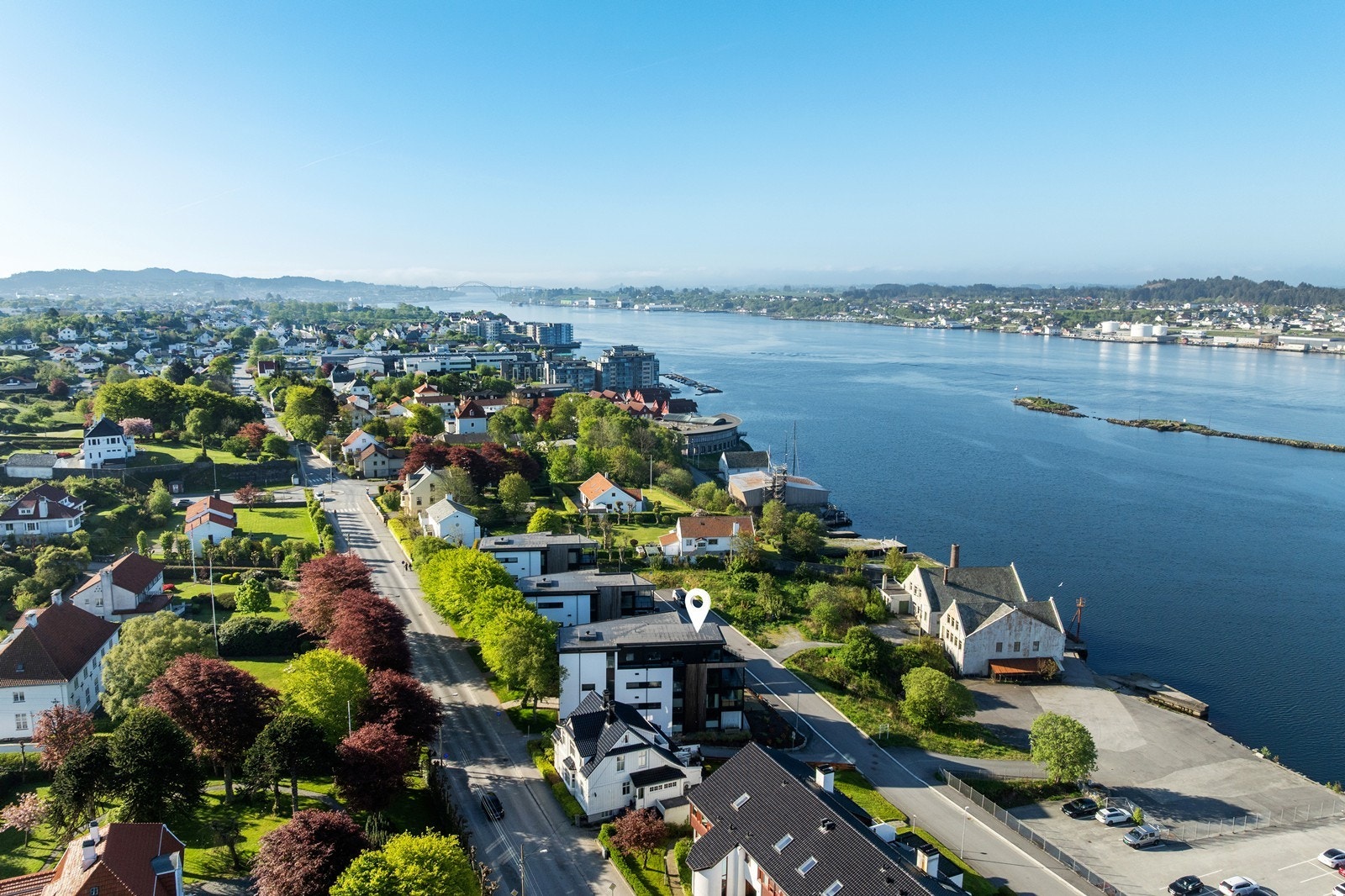 Borettslagets leiligheter ble ferdigstilt i 2022 og har moderne kvaliteter på innredning og utstyr. Galleribilde