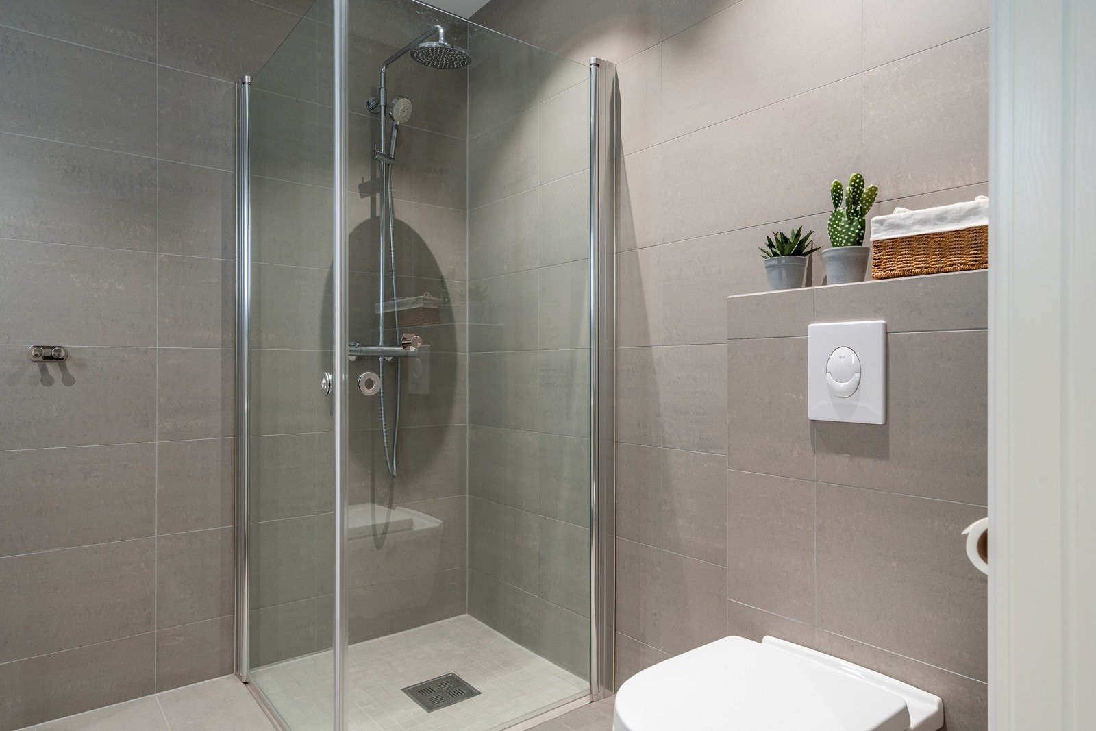 Badet har gulvvarme. Galleribilde