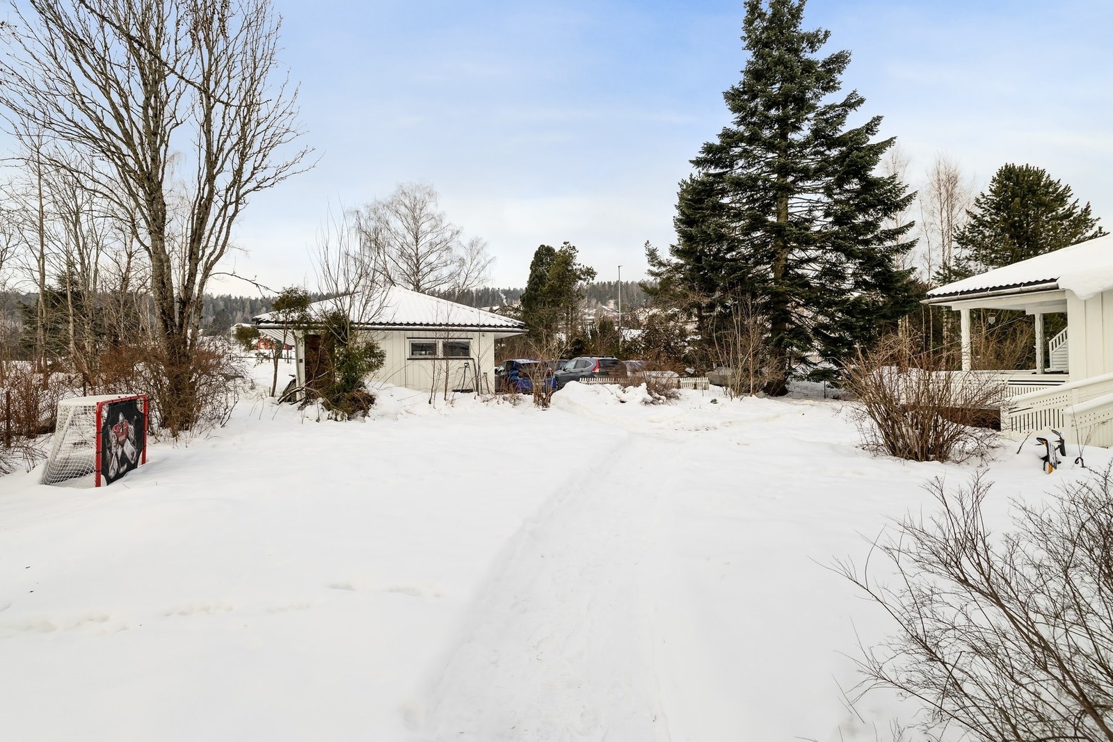 Stort uteområde. Galleribilde