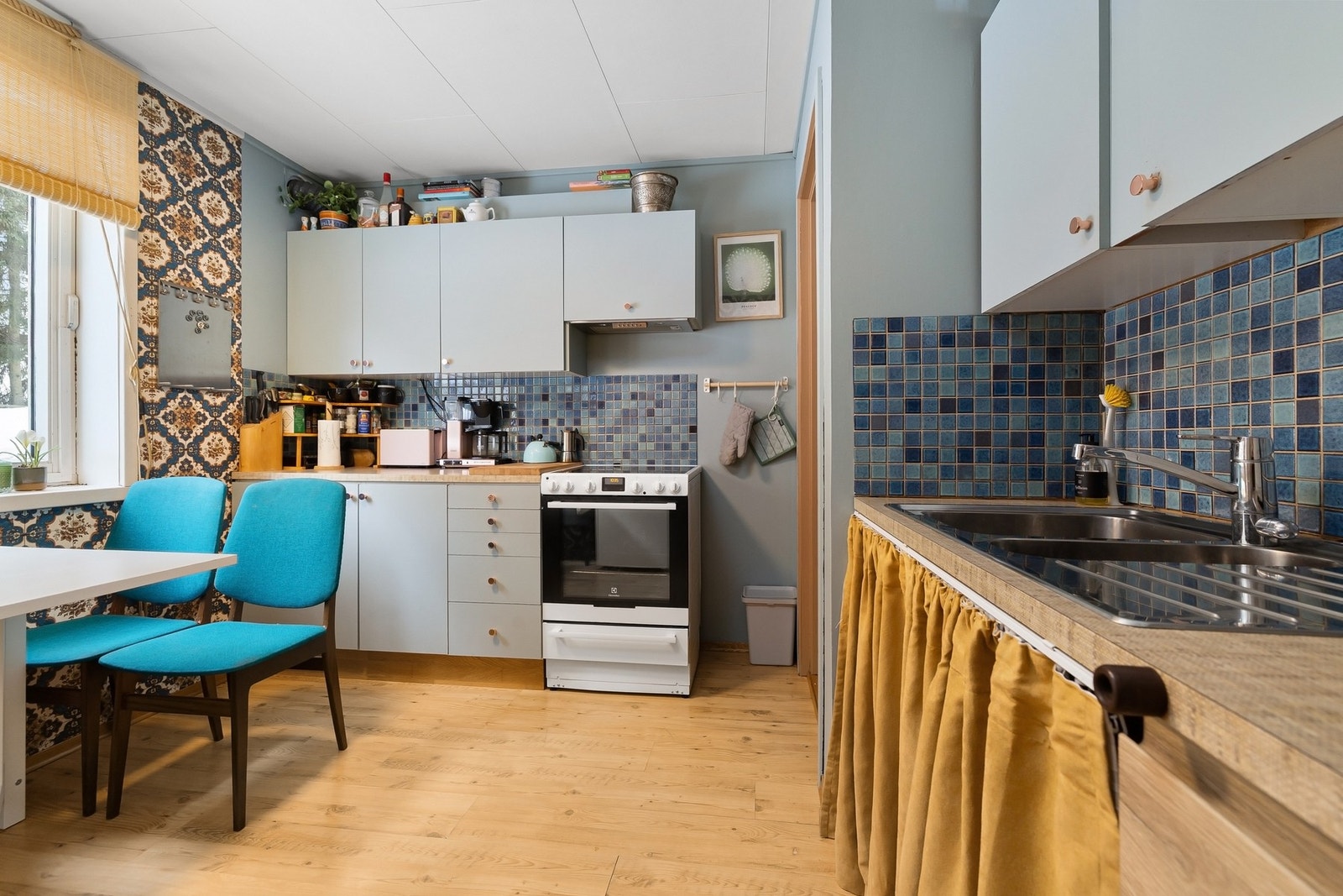 Plass til liten sittegruppe. Galleribilde