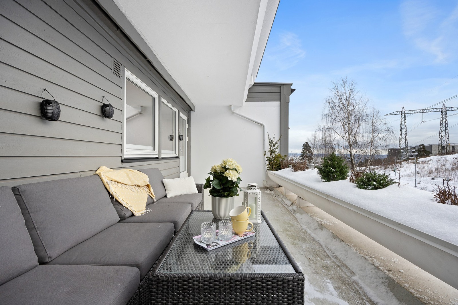 Her kan du nyte ettermiddags- og kveldssolen om sommeren. Galleribilde