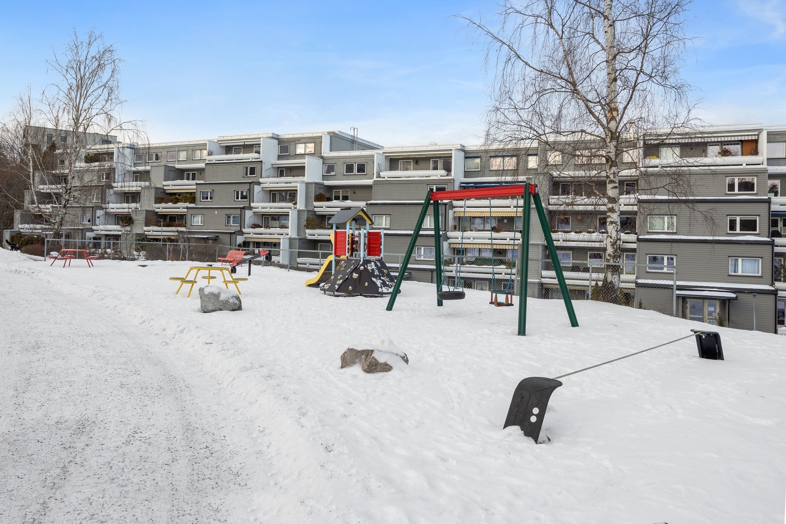 Meget barnevennlige og trivelige fellesarealer. Galleribilde