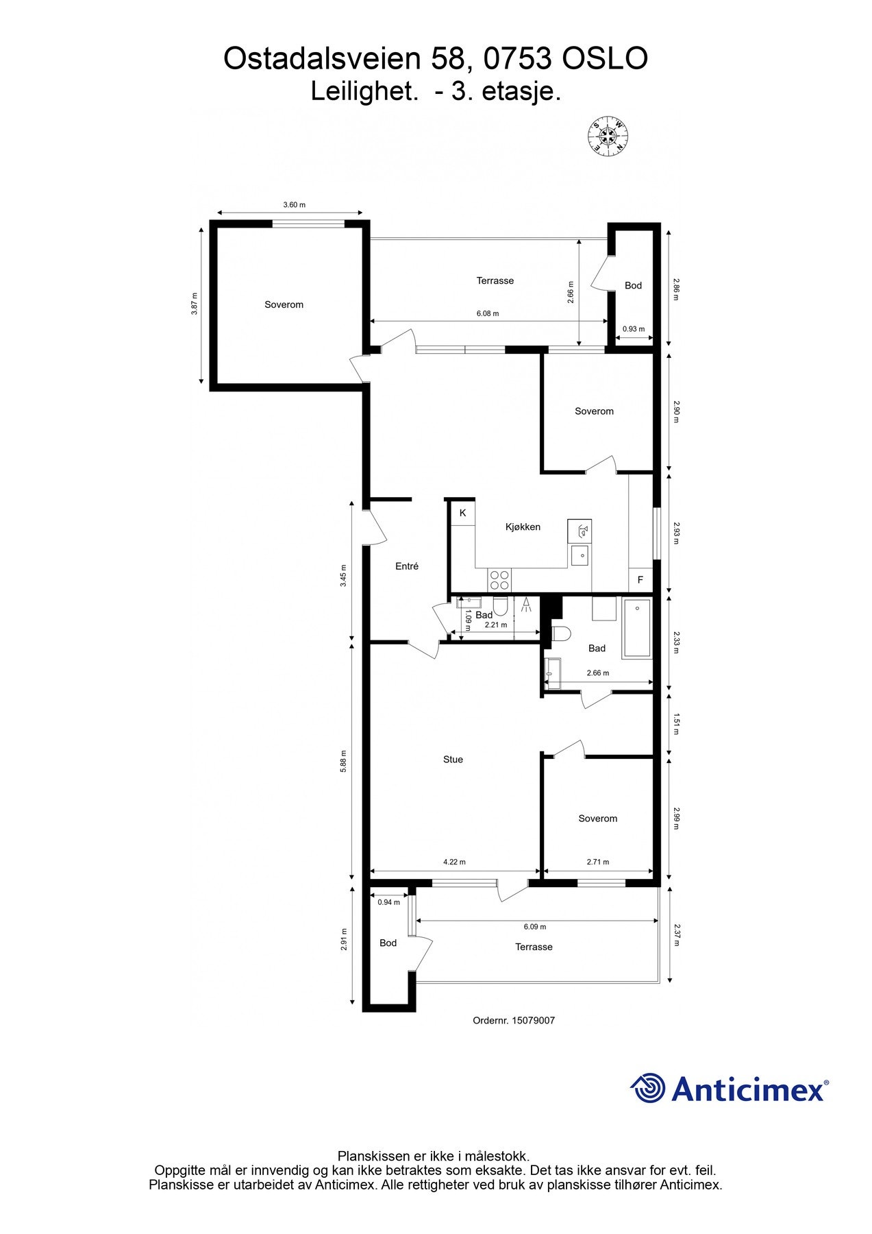 God og innholdsrik planløsning. Galleribilde