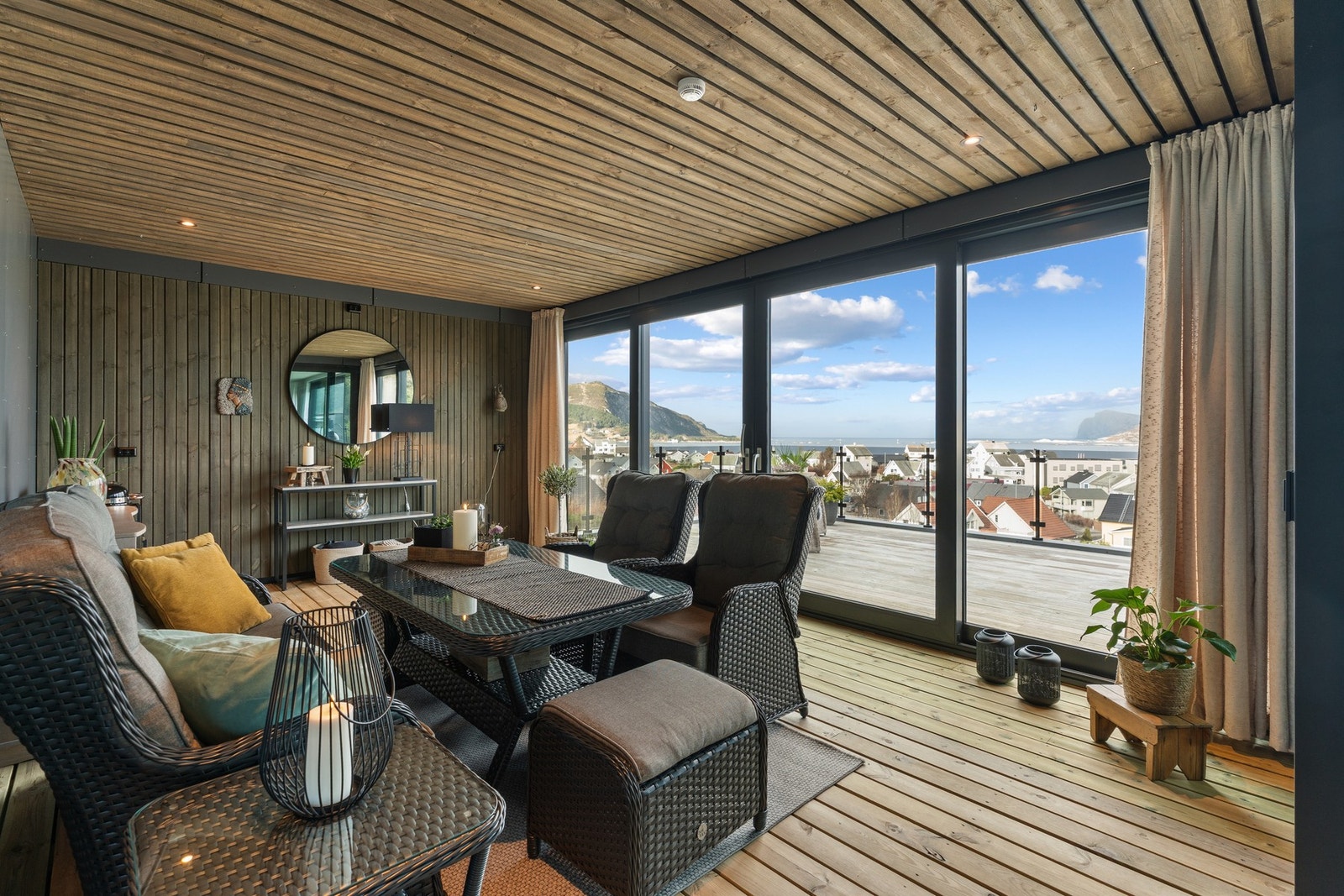 Flott hagestue som ble bygget i 2025. Galleribilde