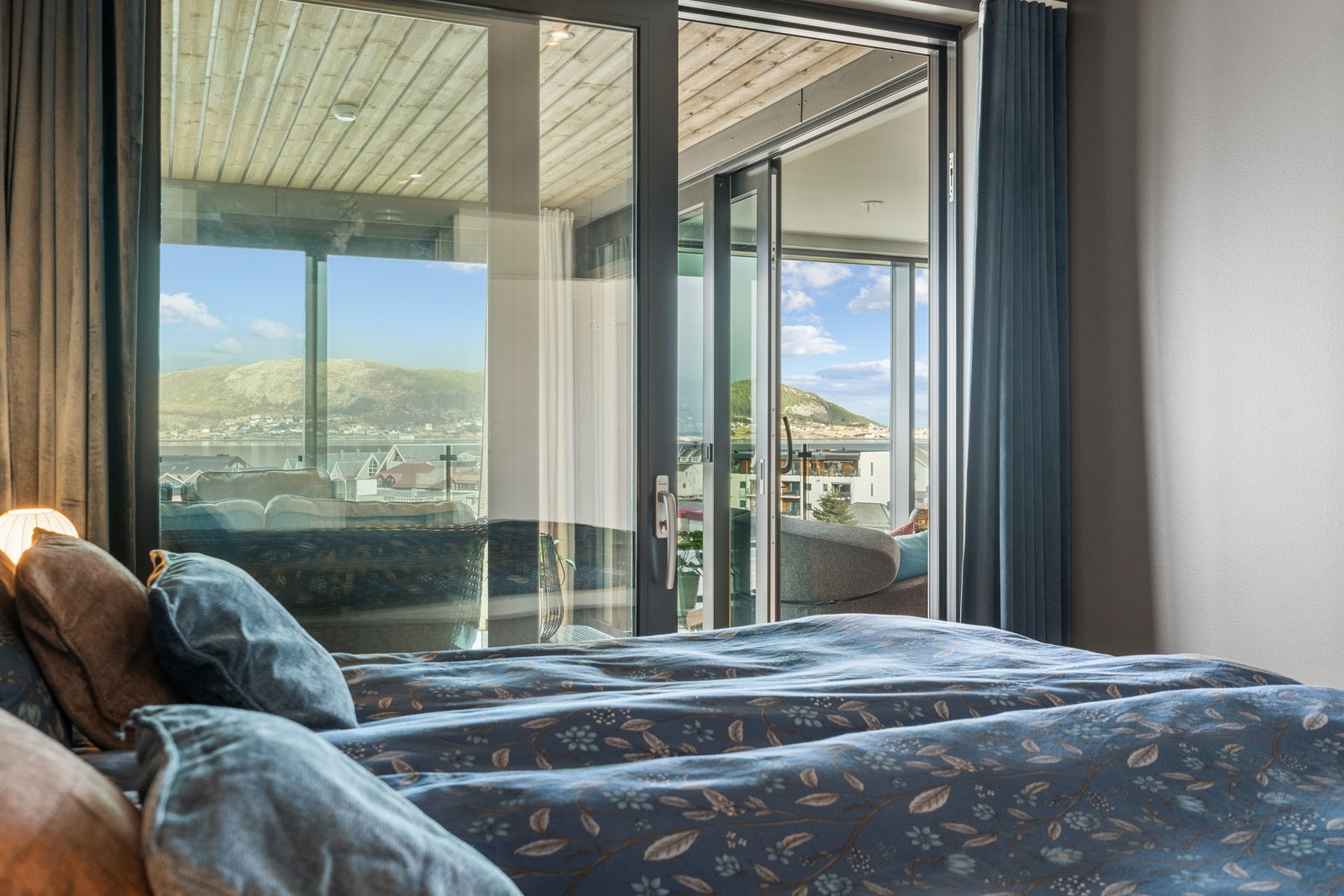Utsikten fra soverommet. Galleribilde