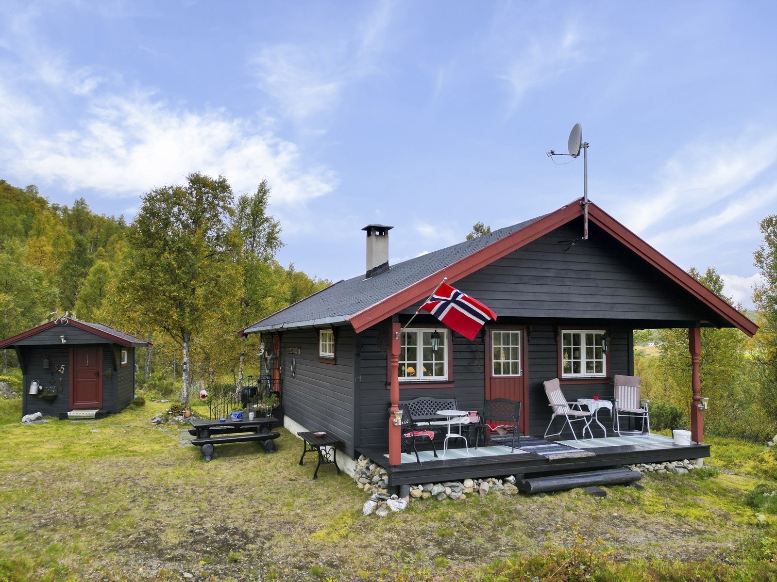 Heimdal Eiendomsmegling v/Thomas Johnsen ønsker velkommen til Klettvollveien 69! Foto: Dag Asle Langø Galleribilde