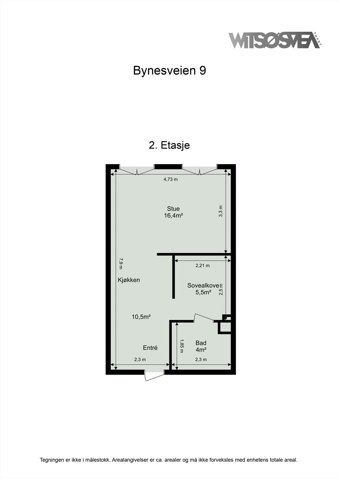 Planskisse. Galleribilde