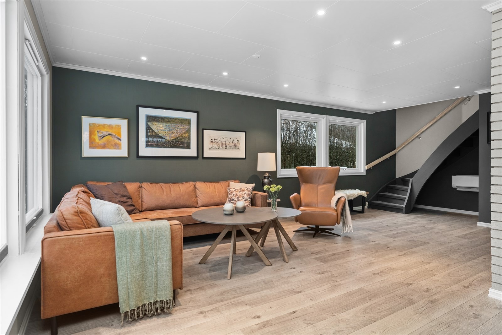 Romslig stue Galleribilde