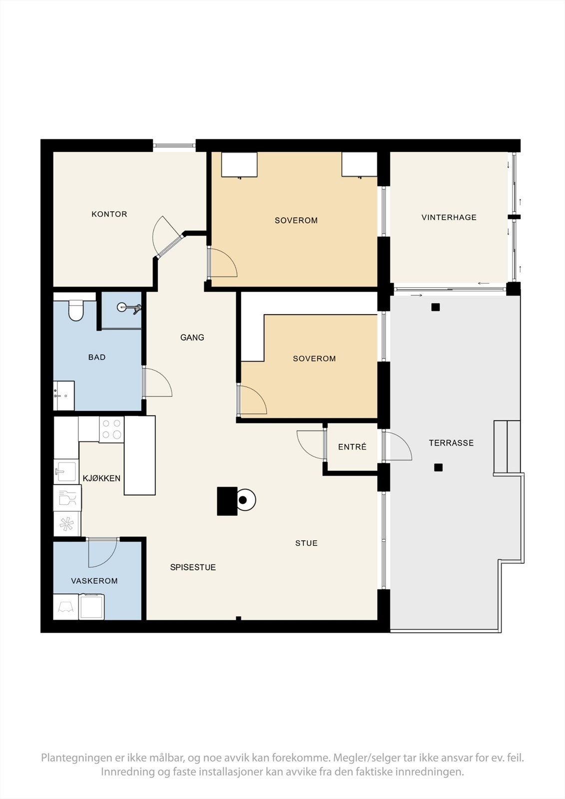 Plantegning. Galleribilde