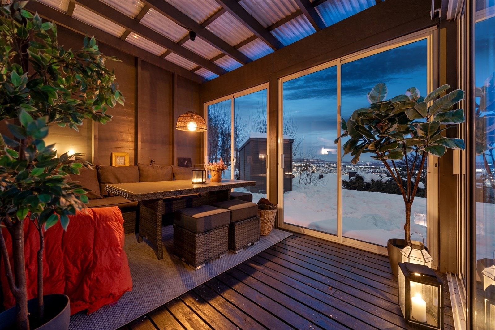 Kveldsstemning. Galleribilde