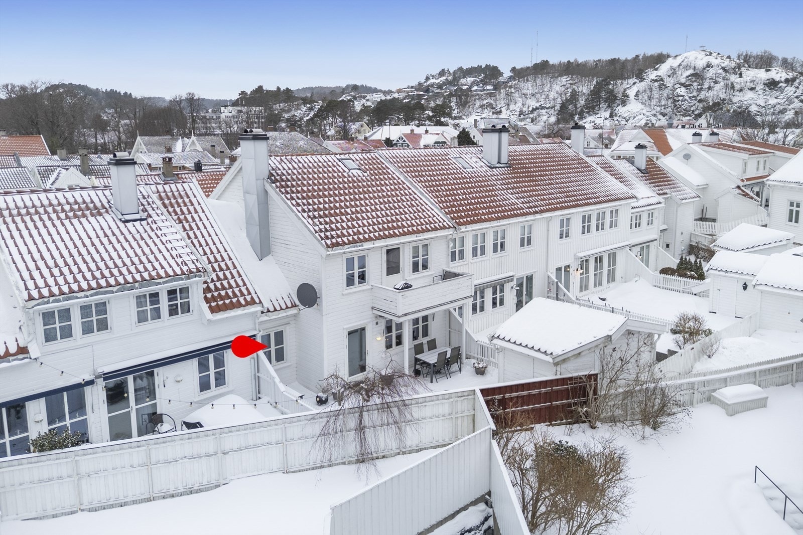 Leiligheten ligger kun få minutter fra Mandal sentrum Galleribilde