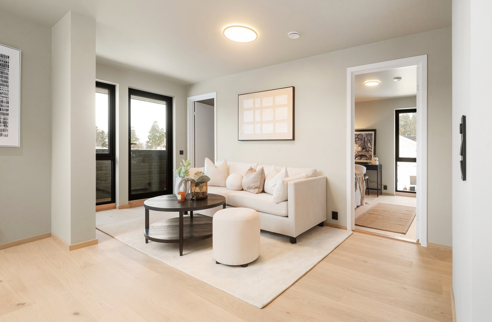 Fra stuen er det utgang til en balkong på 5 m². Galleribilde