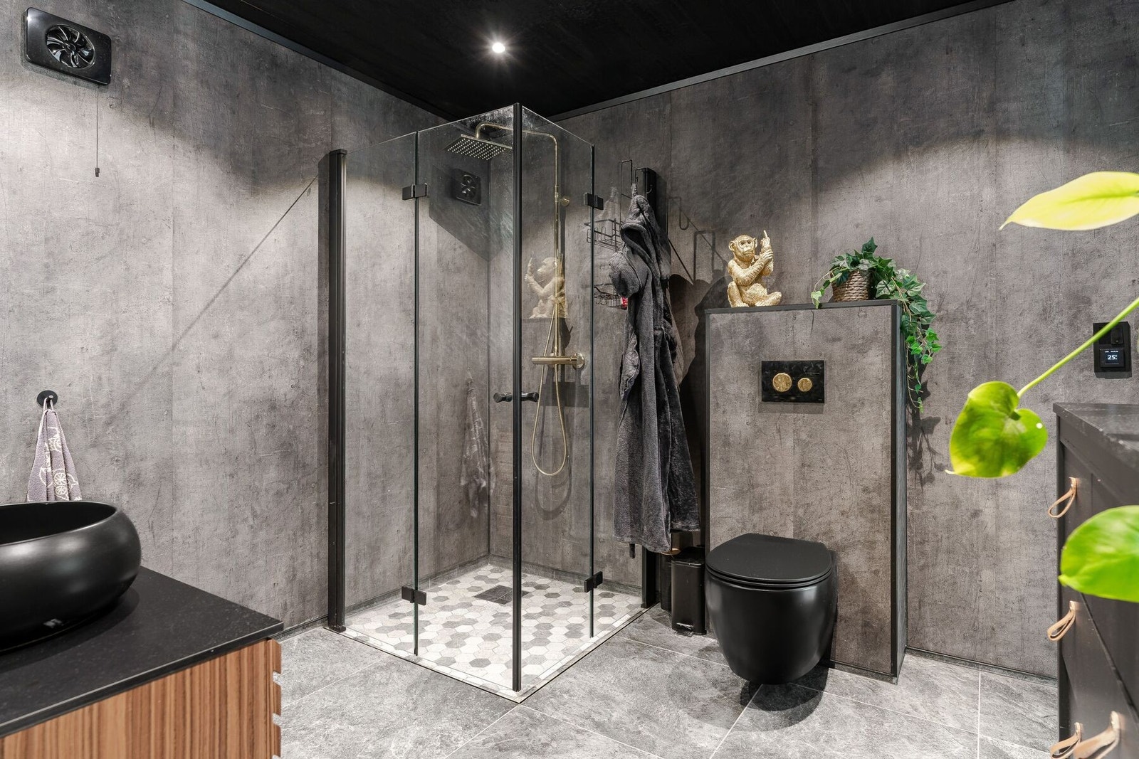 Badet/vaskerommet er på ca. 12 m² Galleribilde