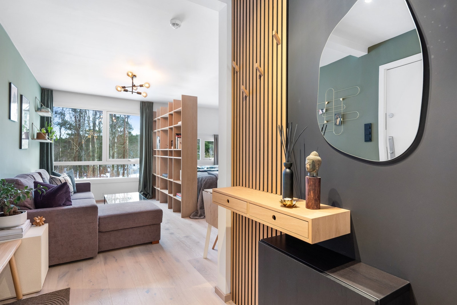 Arealeffektiv planløsning Galleribilde