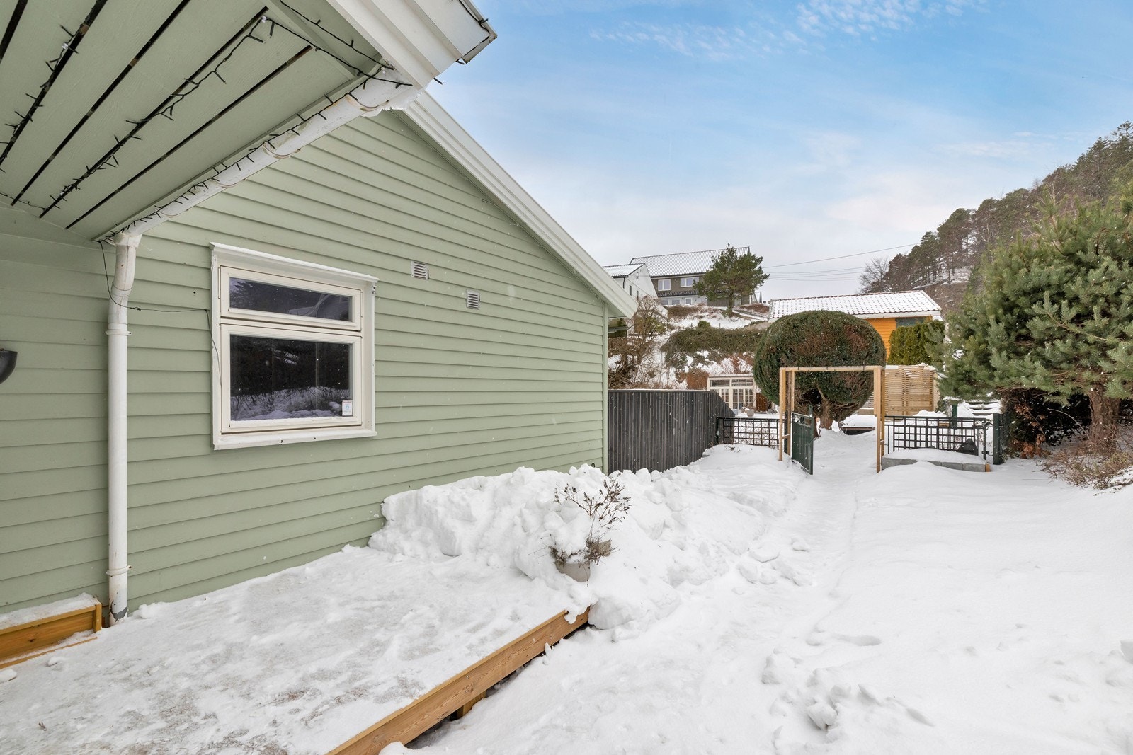 Inngangsparti. Galleribilde