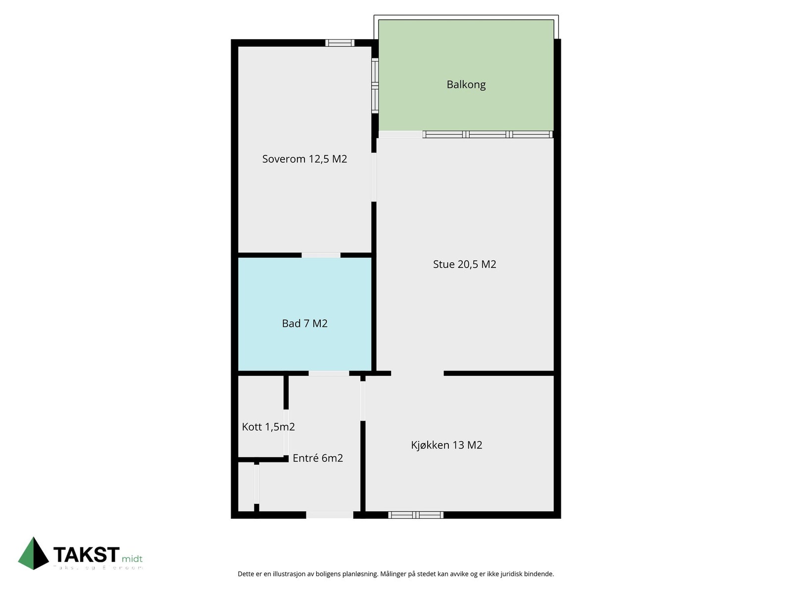 Planskisse. Det er i tillegg bod i kjeller. Galleribilde