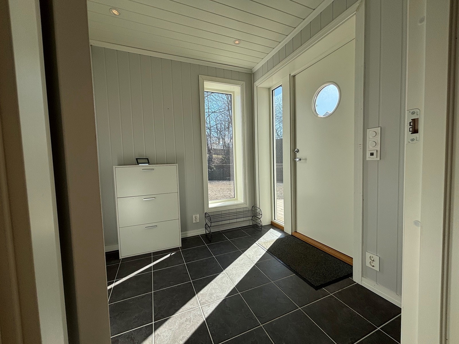 Entré bygget på i senere tid Galleribilde