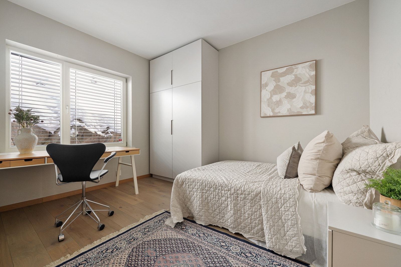 Leiligheten har tre soverom av god størrelse. Galleribilde