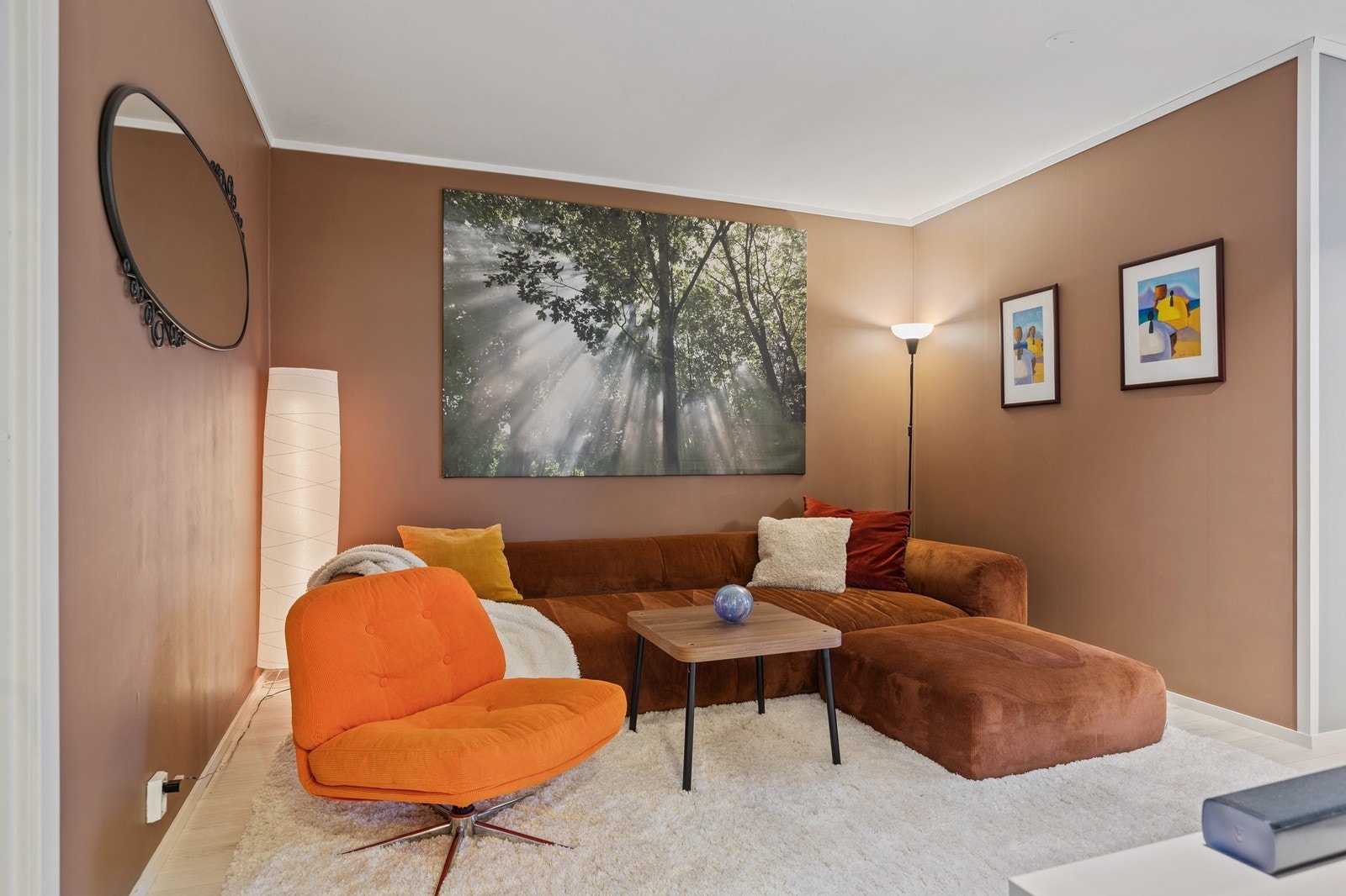 Leiligheten er møblert. Galleribilde