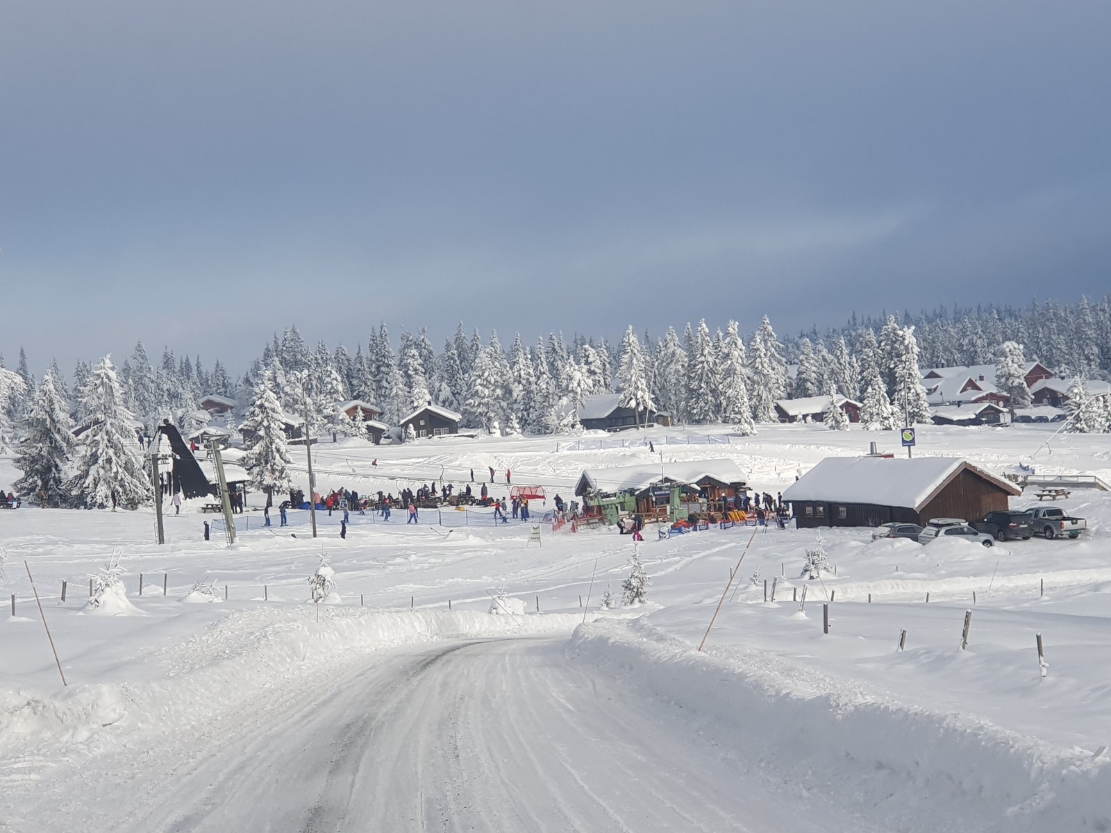 Alpinanlegget nedre del Galleribilde