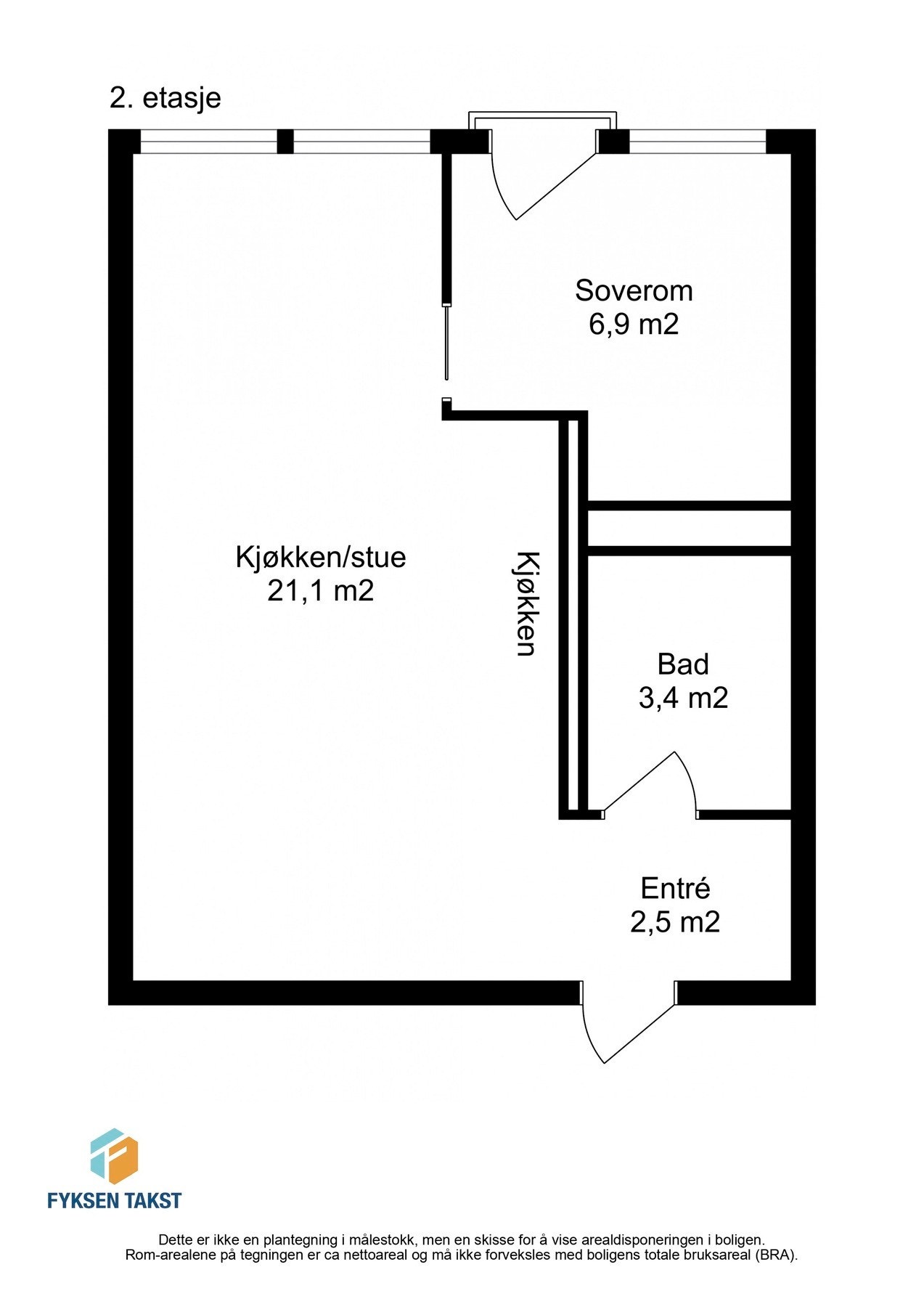 Planskisse. Galleribilde