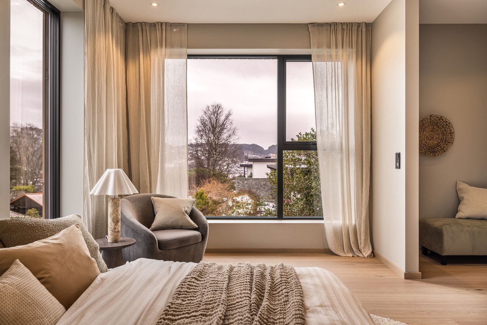 Også her er det vannbåren gulvvarme. Galleribilde