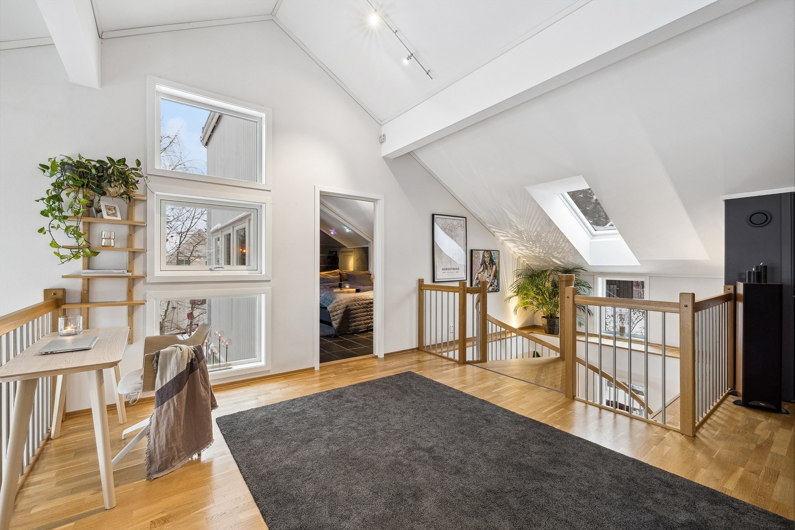 Stuen kan innredes etter eget ønske og behov. Galleribilde