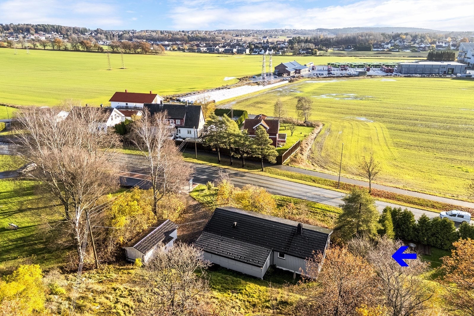 Eiendommen er beliggende på Hafslund Galleribilde