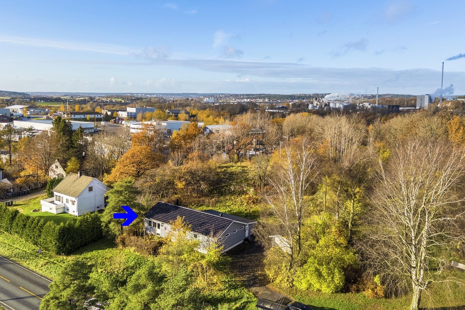 Dronefoto Galleribilde