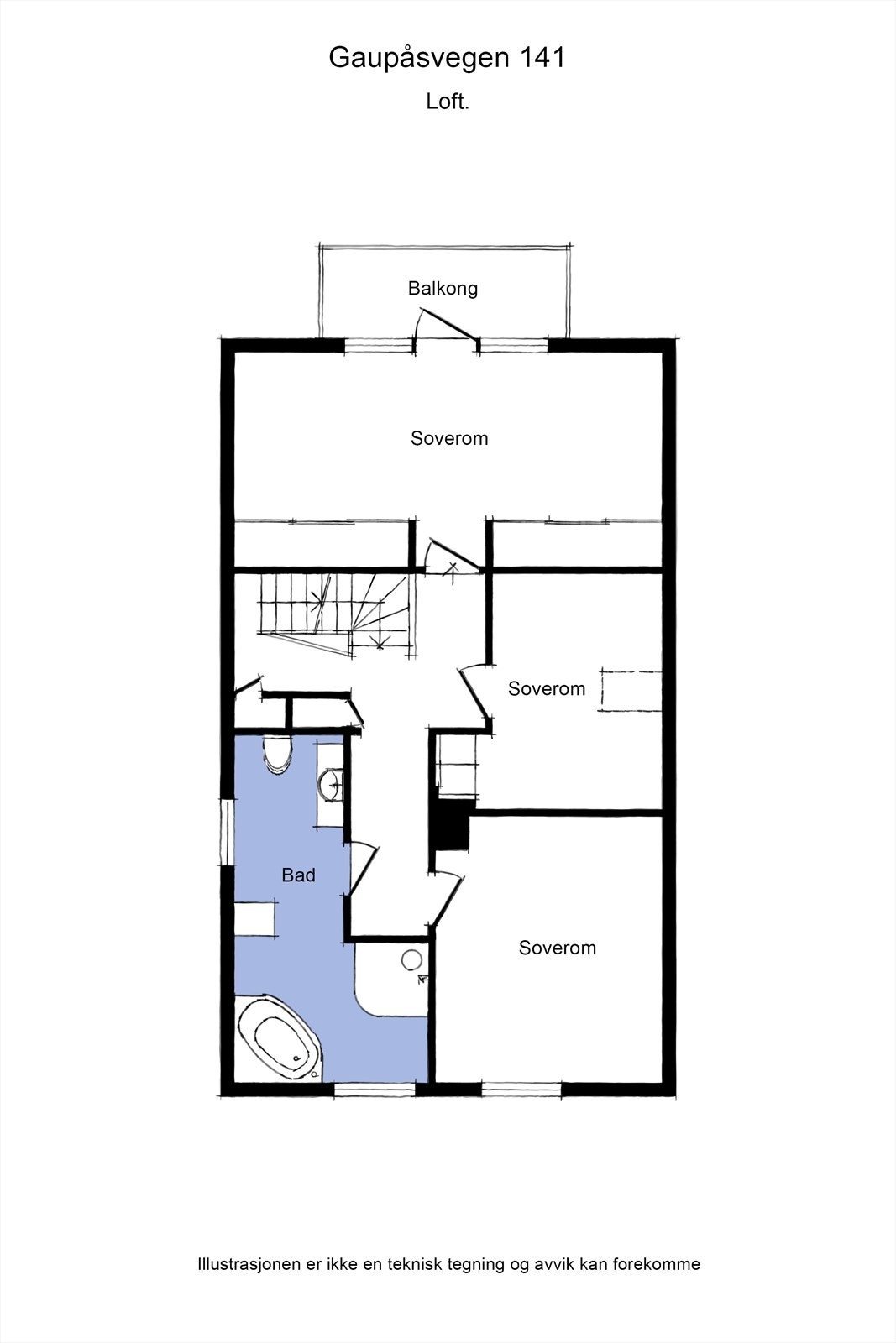 Gaupåsvegen 141 3.etg Galleribilde
