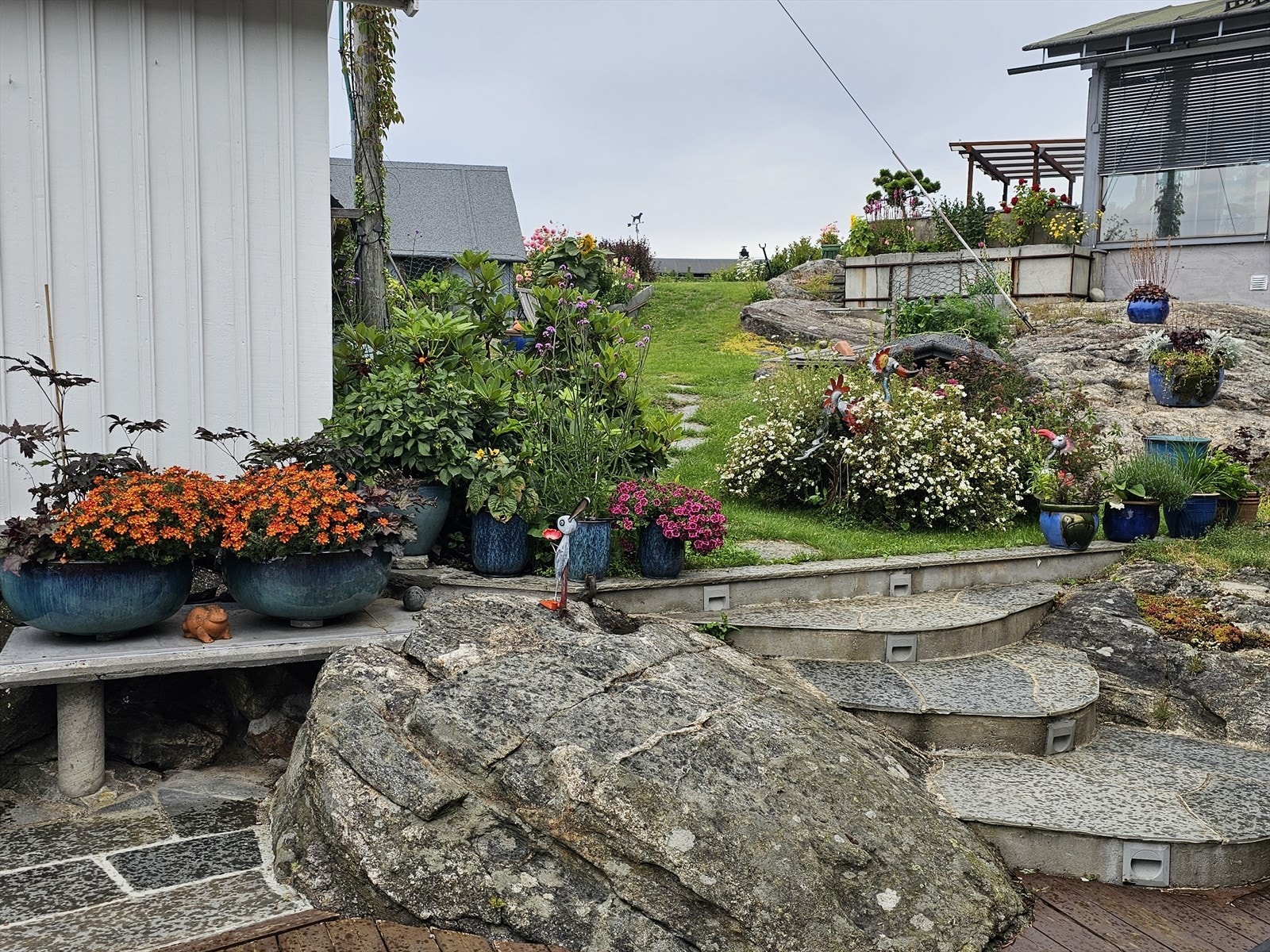 Selgers private bilder- oppover mot toppen Galleribilde