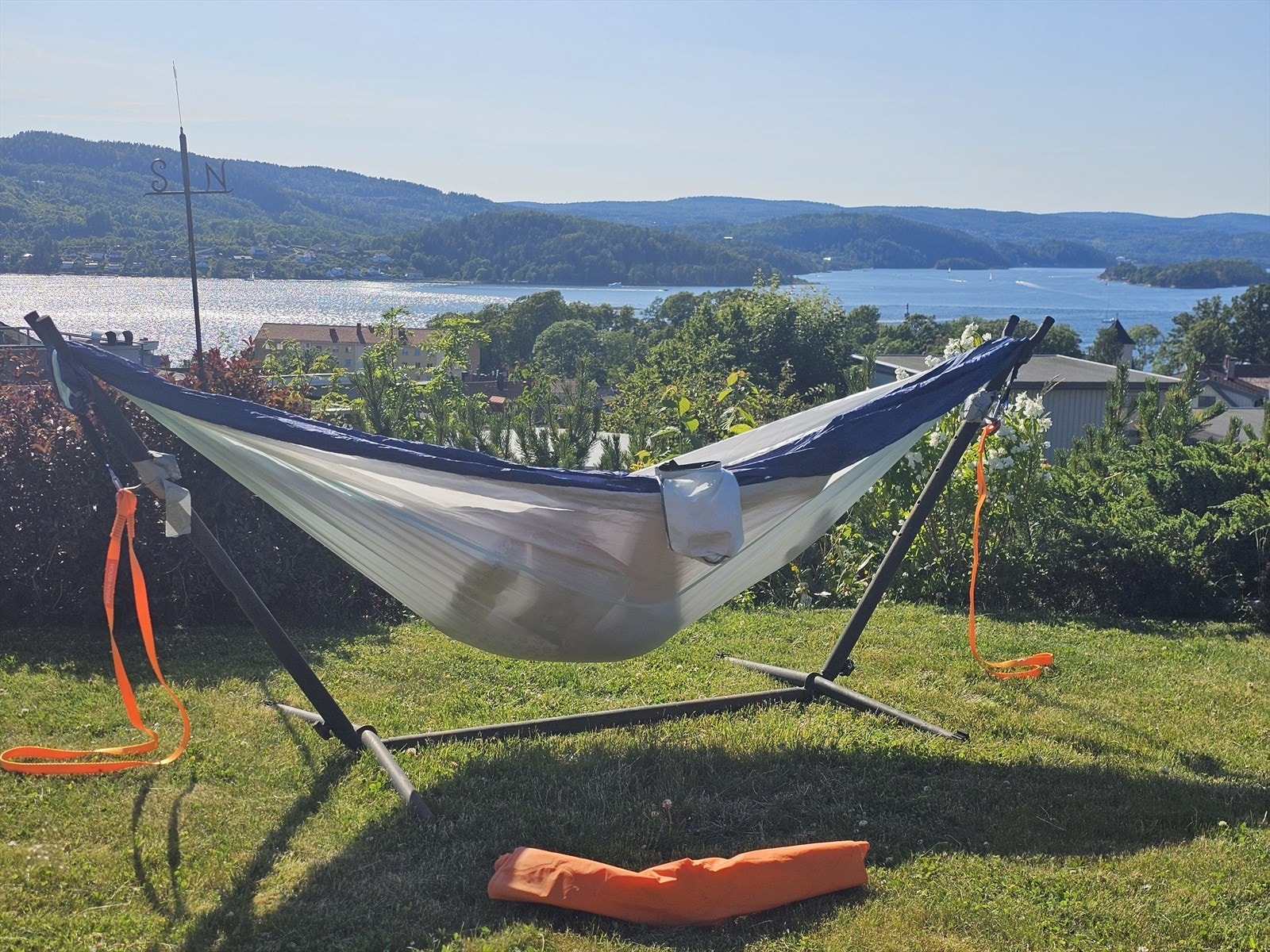 Selgers private bilder- i hengekøye Galleribilde