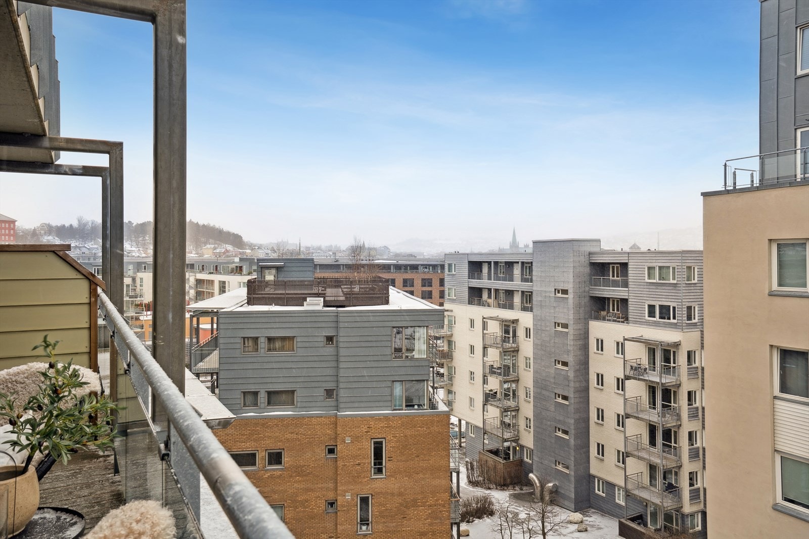 Terasse,utsikt Galleribilde