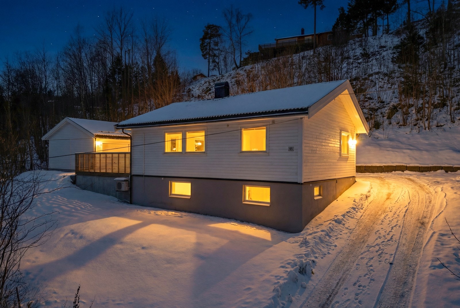 Kveldsstemning i Sundbyveien 98 Galleribilde