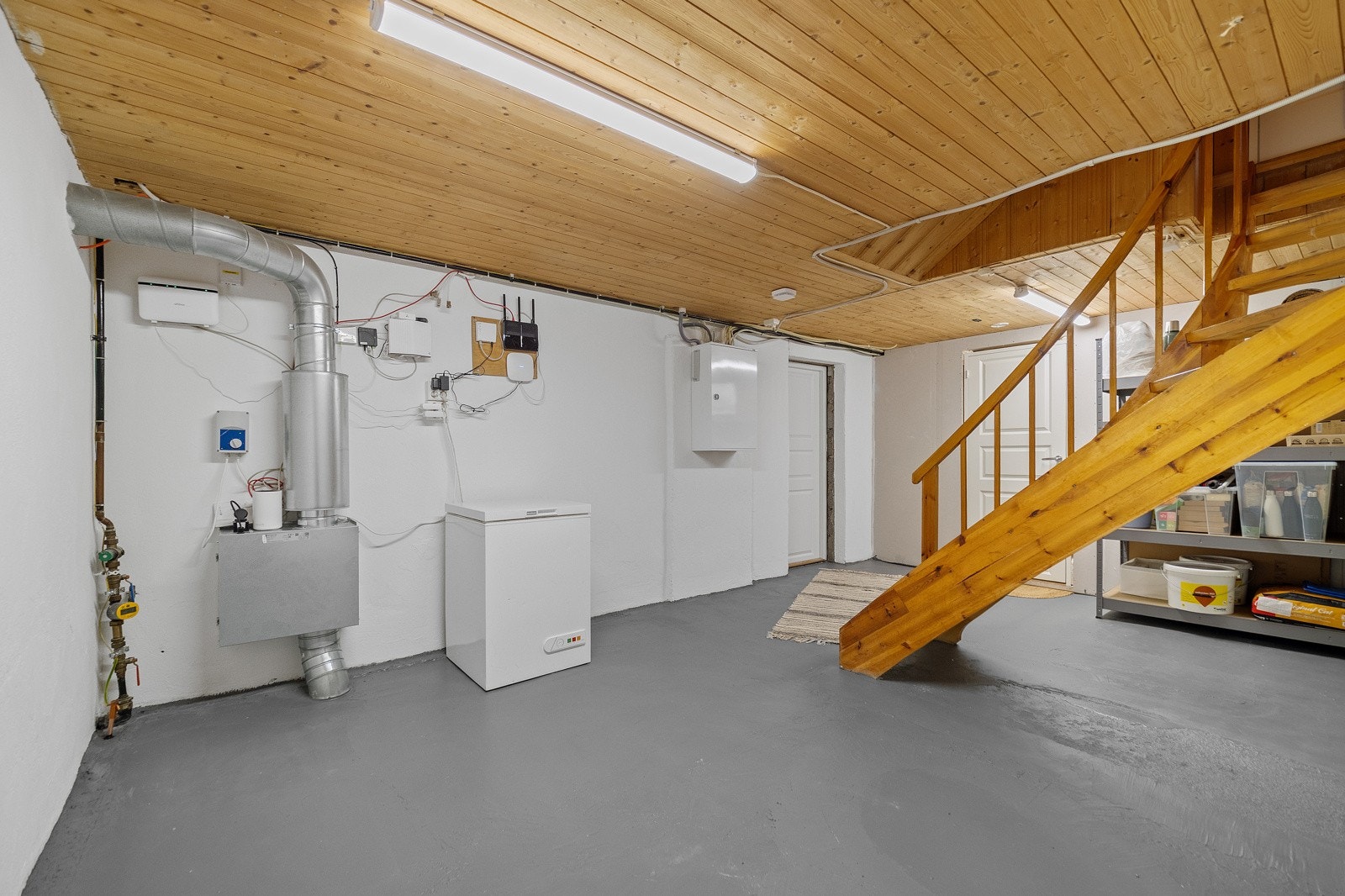 God lagringsplass i kjelleren Galleribilde