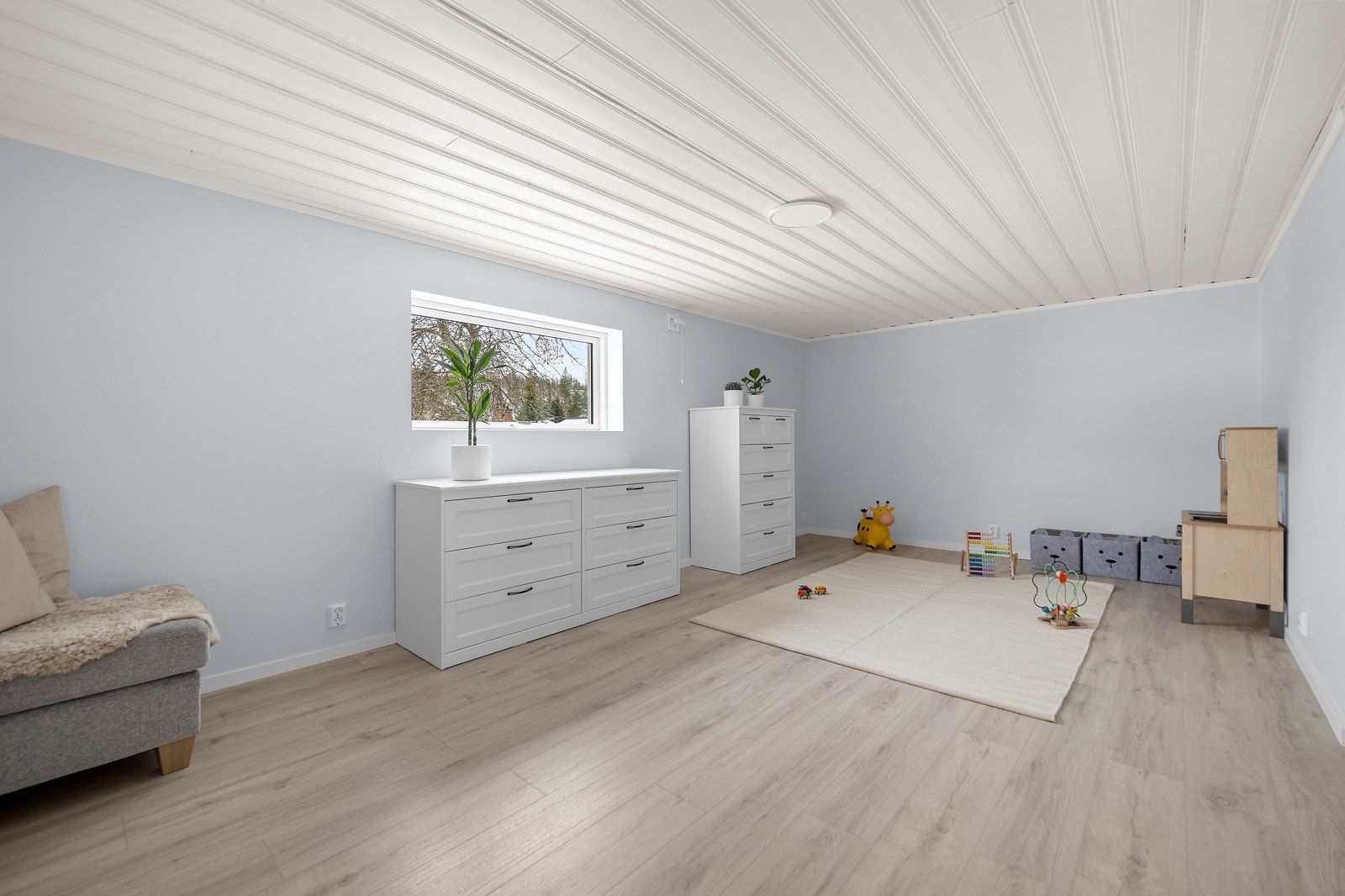 Innredet rom i underetasjen (ikke søkt godkjent for varig opphold) Galleribilde