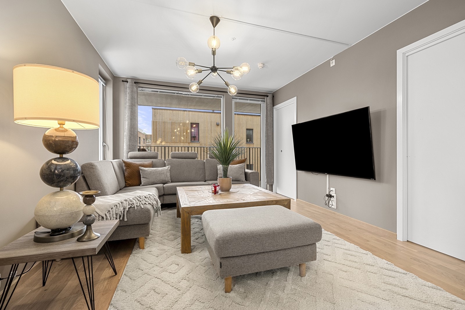 Leiligheten har balansert ventilasjon som sikrer et sunt og godt inneklima. Galleribilde