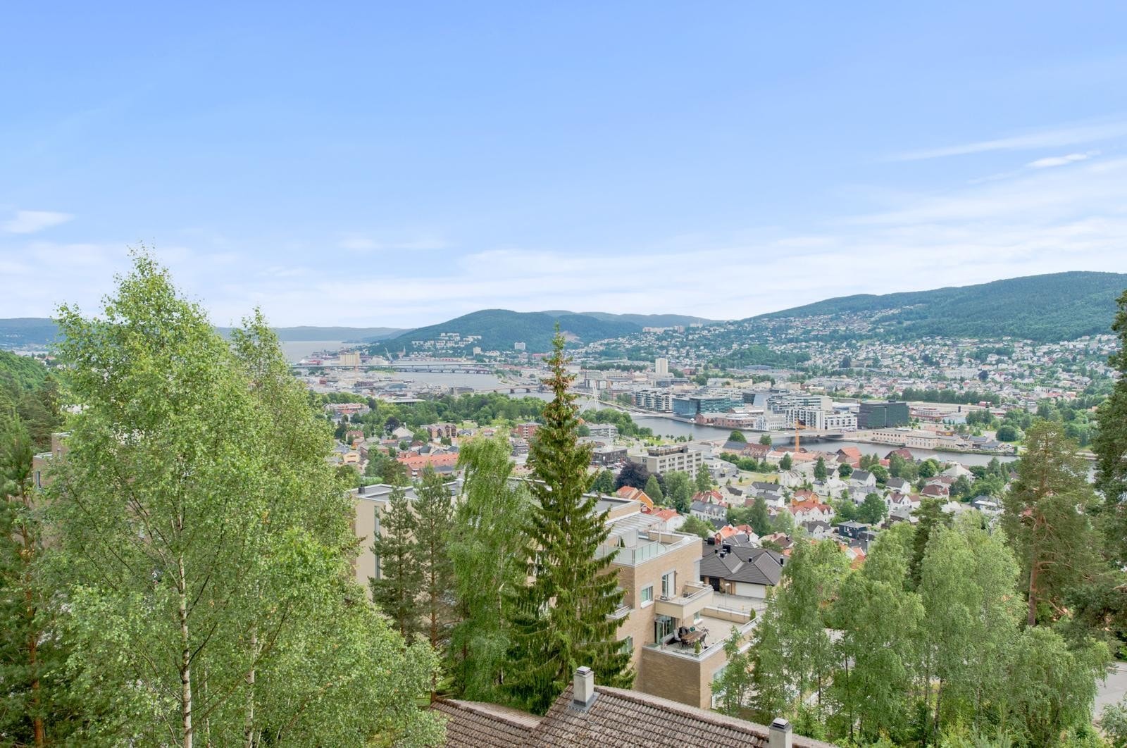 Utsikt fra bygget. Galleribilde