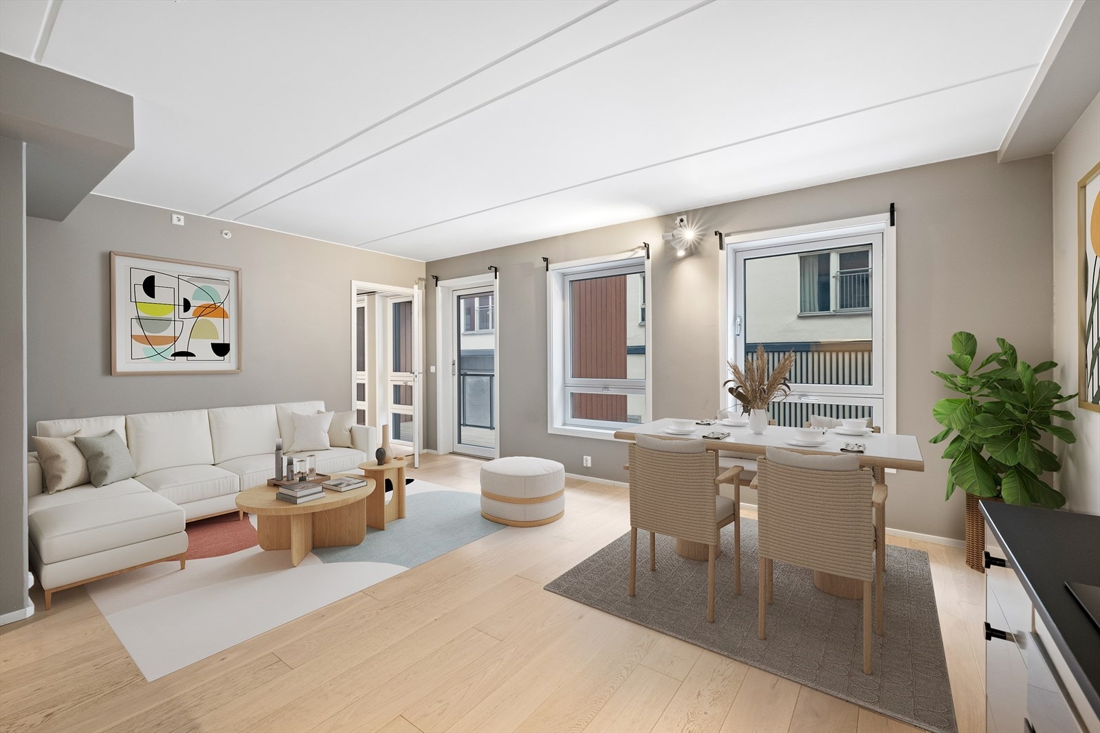 Brøtergata 4 C. Digitalt stylet Galleribilde