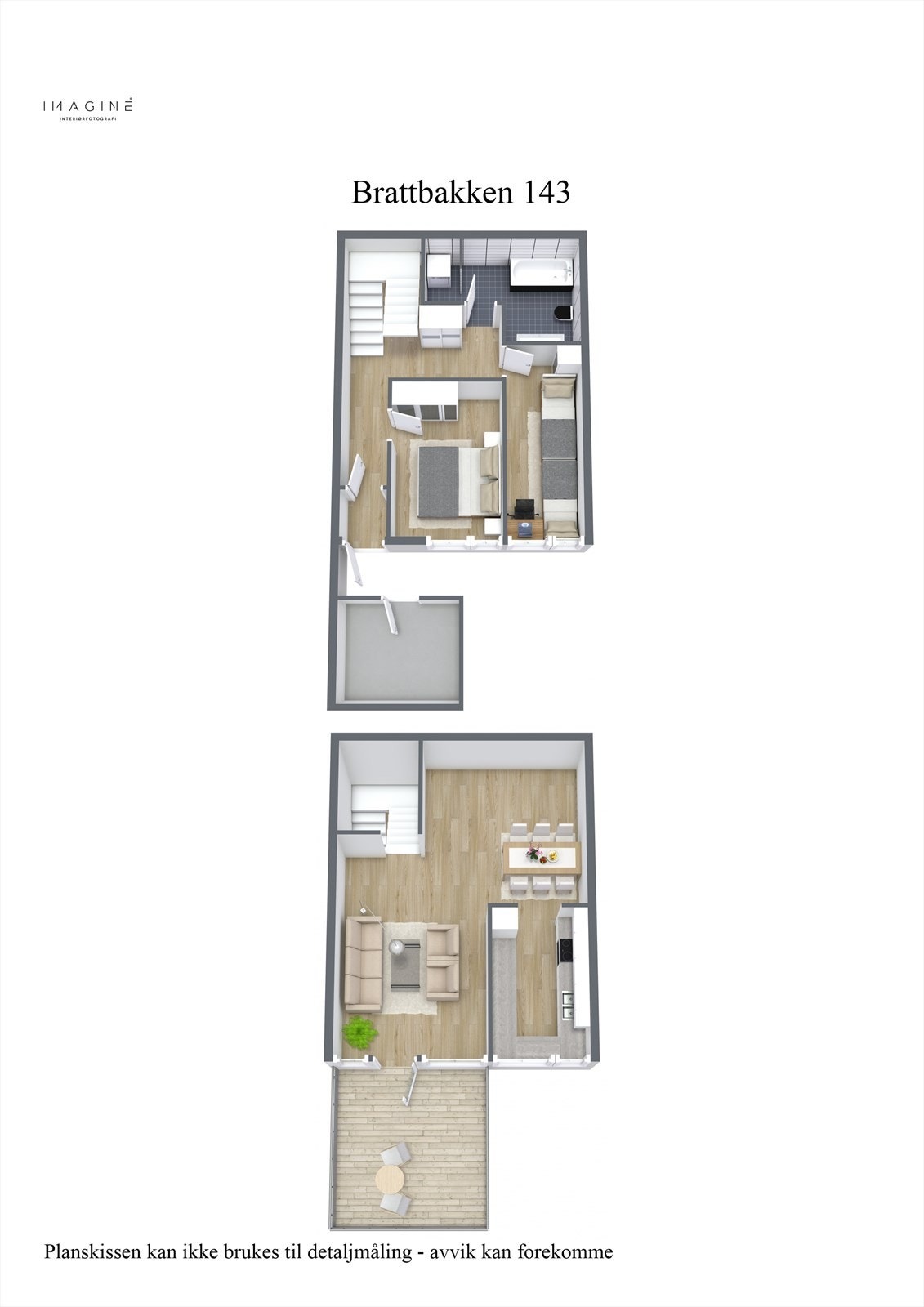 Brattbakken 143 - 3D Galleribilde